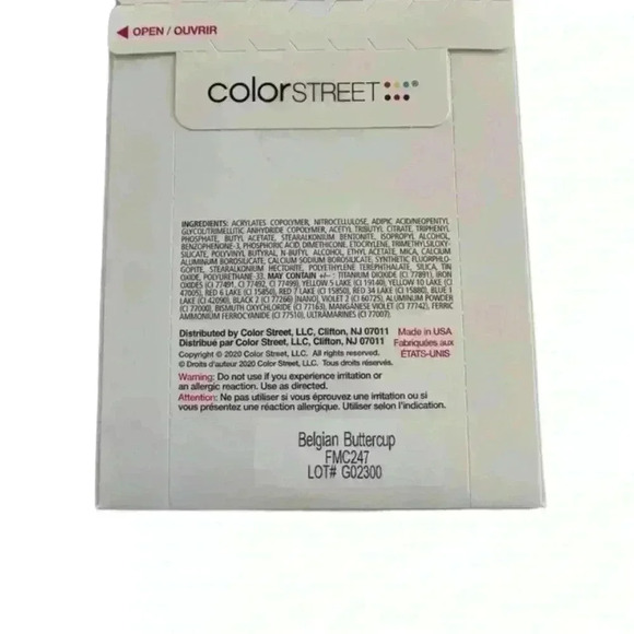 Color Street Belgium Buttercup - Picture 4 of 5